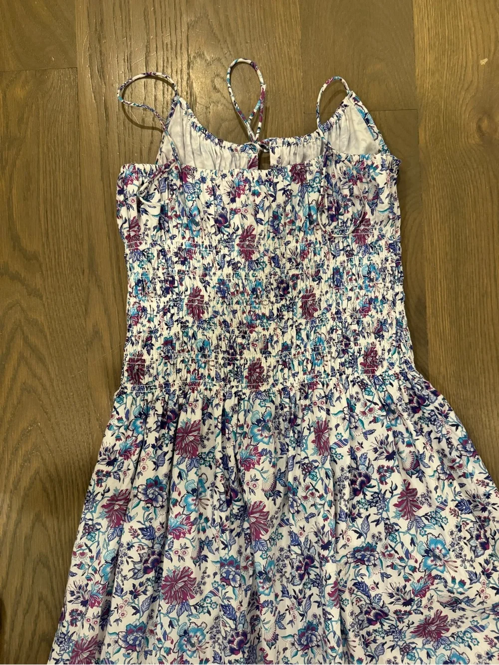J. Crew Smocked sundress in Liberty® Christelle fabric